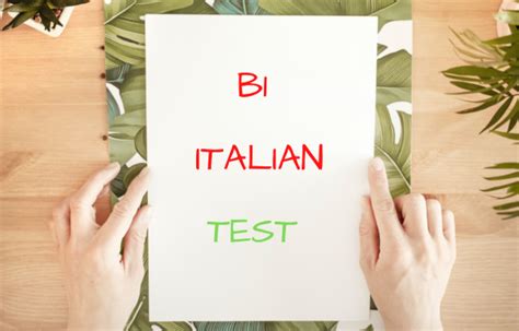 how hard is the italian b1 test|b1 italian test sample.